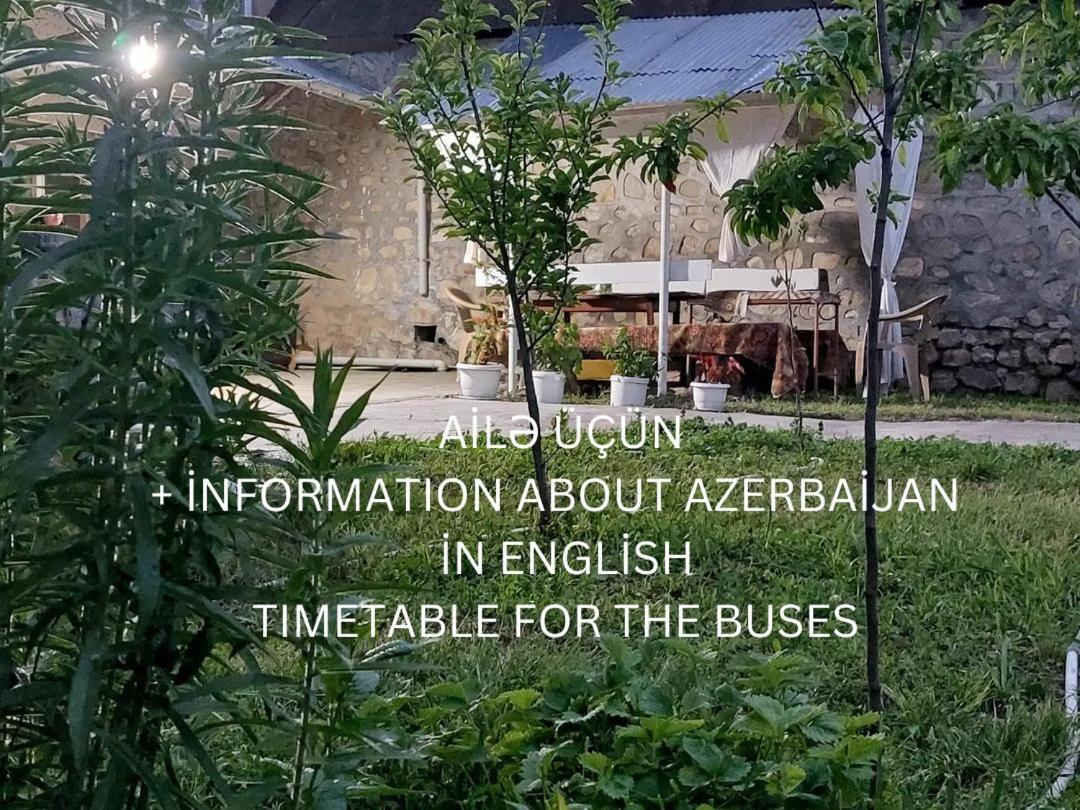 Ilgar'S Hostel Şǝki Екстериор снимка